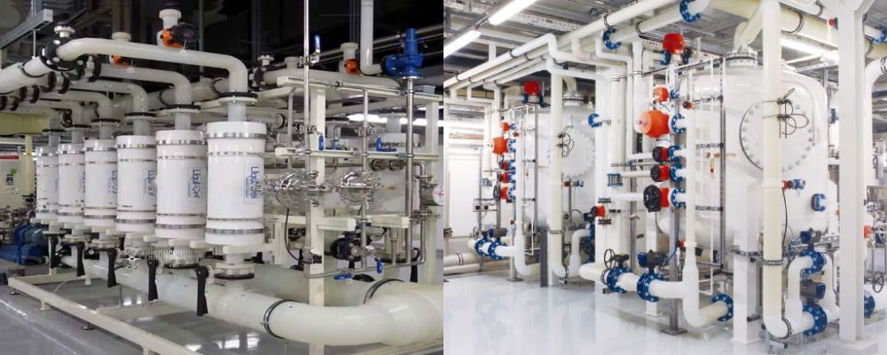 ứng dụng của nhựa PVDF trong hóa chất