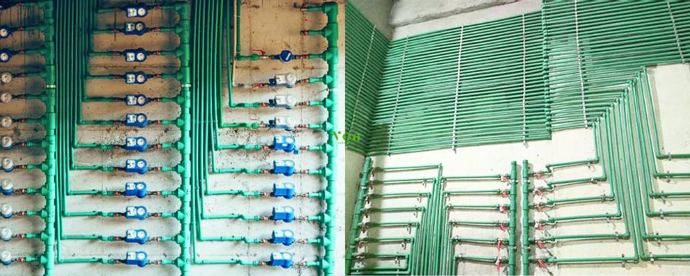 hệ thống cấp nước sinh hoạt ống PPR