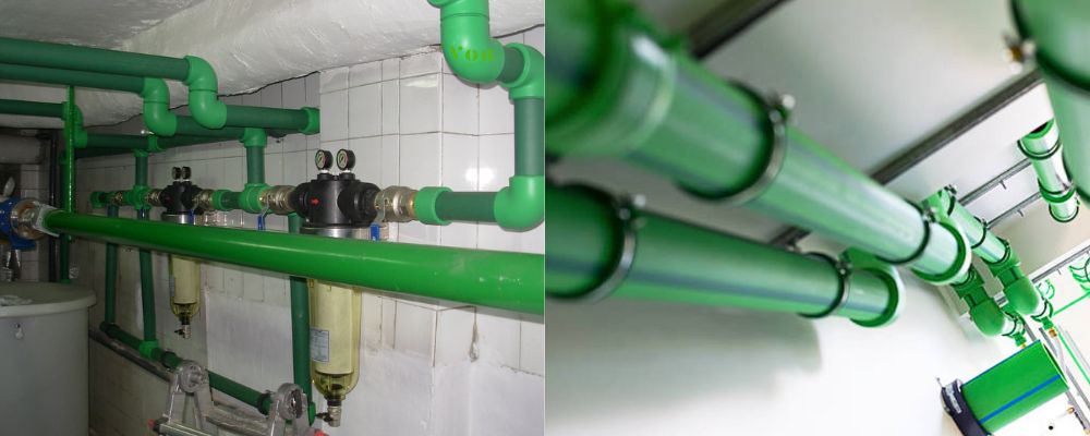 hệ thống cấp nước trong công nghiệp ống PPR