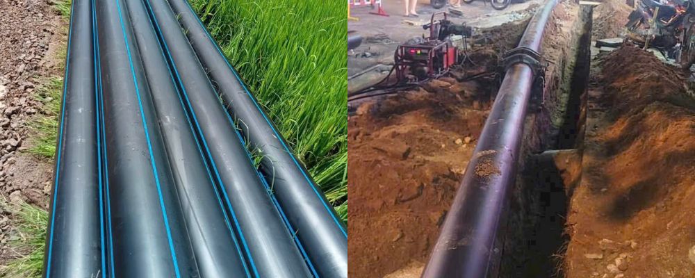 hệ thống cấp thoát nước ống nhựa HDPE