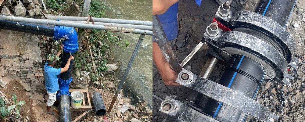 lắp đặt ống nhựa HDPE