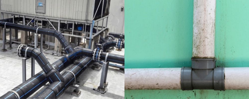 so sánh ống nhựa HDPE với ống PVC