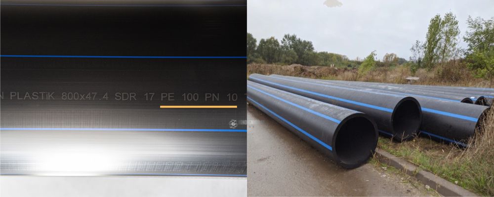 áp suất làm việc của ống HDPE PE100