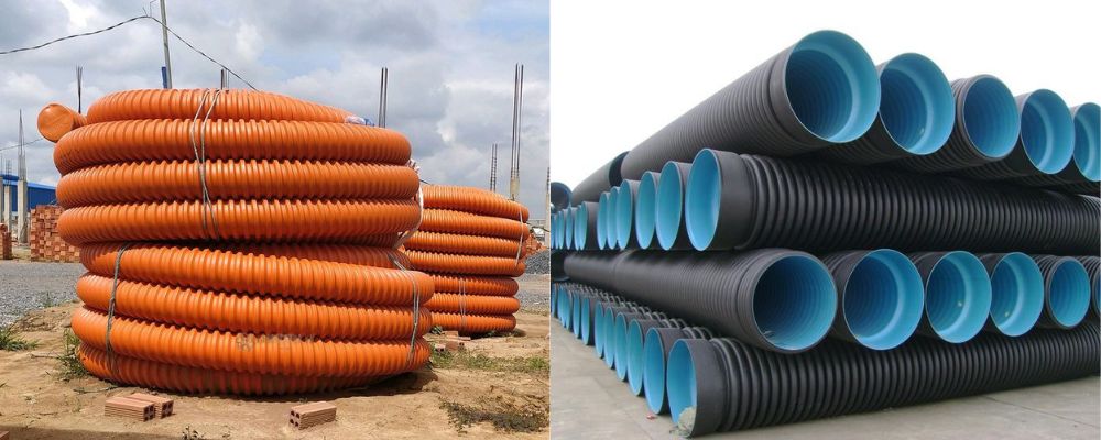 cấu tạo độc đáo của ống HDPE gân xoắn