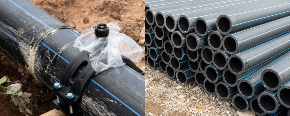 hệ thống cấp thoát nước và xử lý nước thải ống HDPE 90