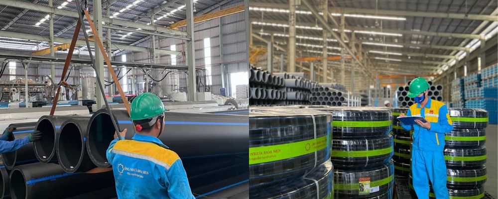 ống HDPE 90 Hoa Sen