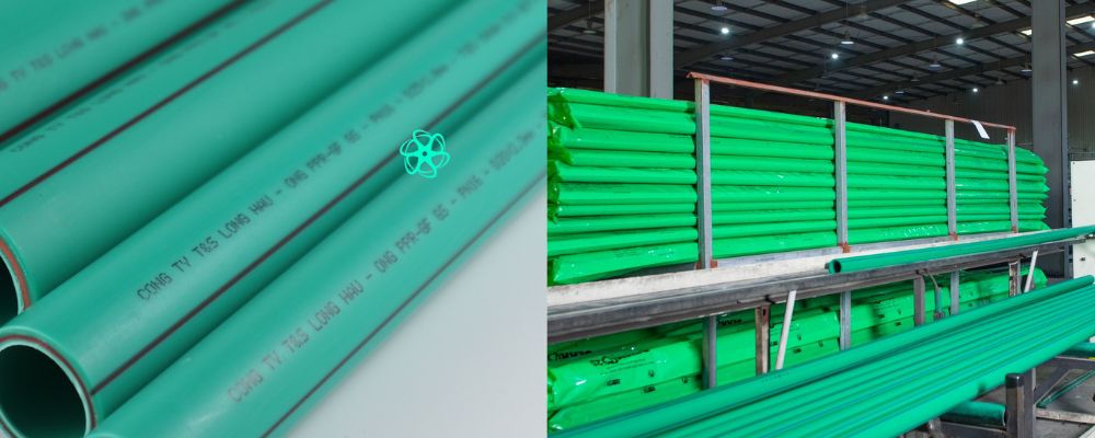 phân biệt ống ppr pn16 chính hãng