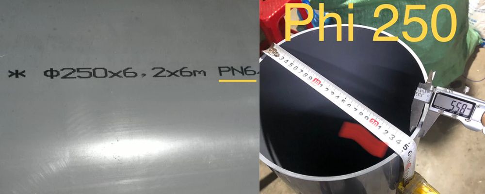 phân loại ống nhựa PVC theo áp suất và đường kính