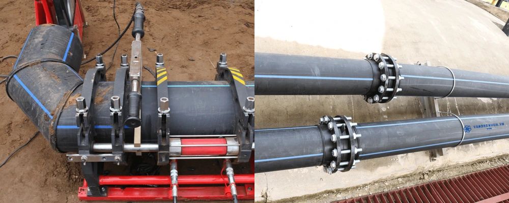 phương pháp nối ống HDPE 90