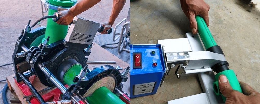 quy trình hàn nối ống nhựa chịu nhiệt