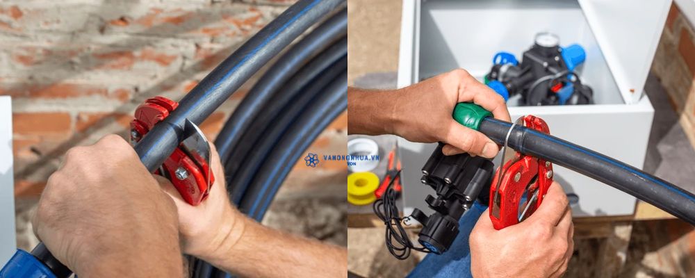 quy trình lắp đặt ống HDPE 20