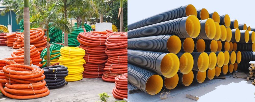 tiêu chí lựa chọn kích thước và đặc tính của ống HDPE gân xoắn