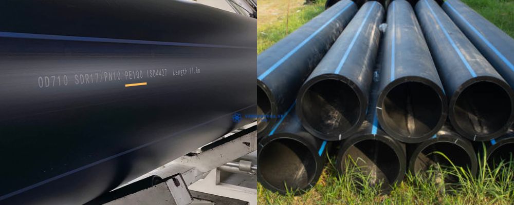tóm vắt về ống HDPE PE100