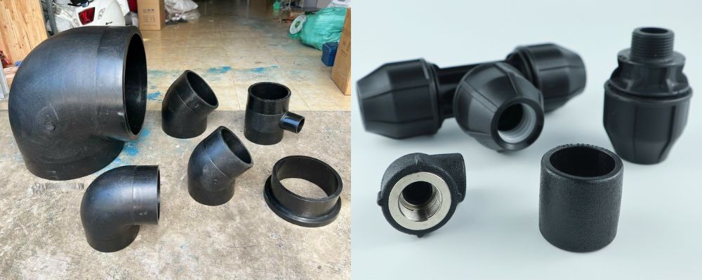 tổng quan về phụ kiện ống HDPE