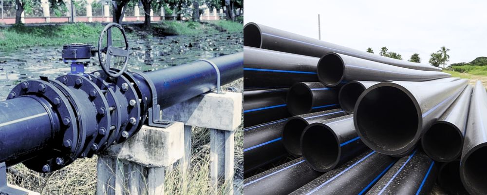 ống HDPE 90 trong nông nghiệp và thủy lợi