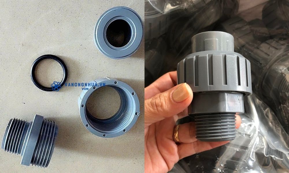 cấu tạo rắc co upvc