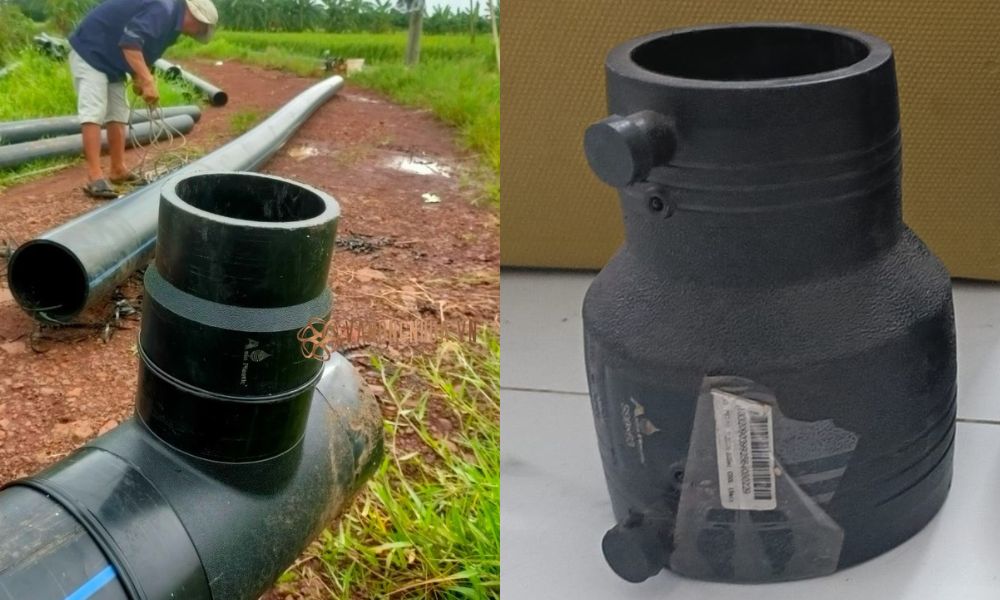 côn thu hdpe nối hàn
