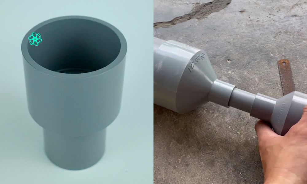 kiểu kết nối côn thu upvc