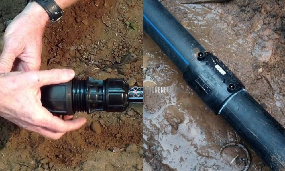 kiểu kết nối măng sông hdpe
