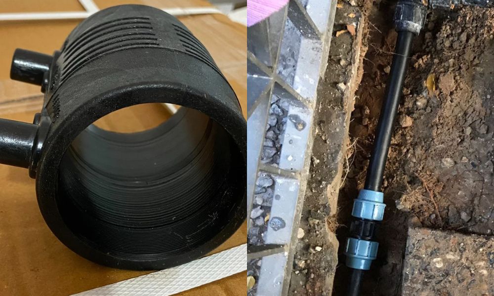măng sông hdpe d63 dùng cho nước sạch