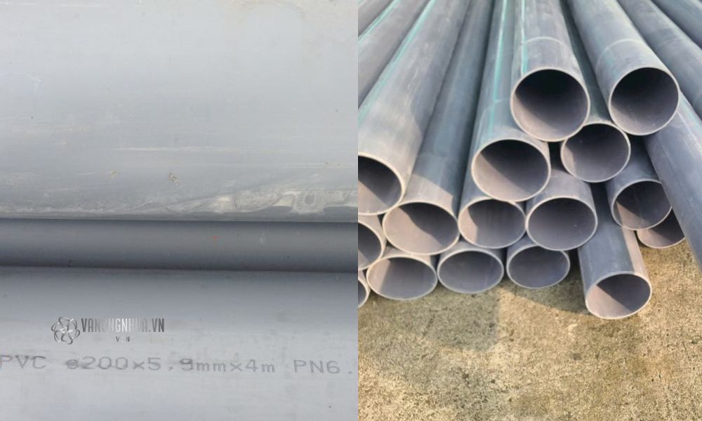 nhận biết ống pvc 200 chính hãng