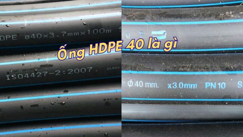 ống HDPE d40 là gì
