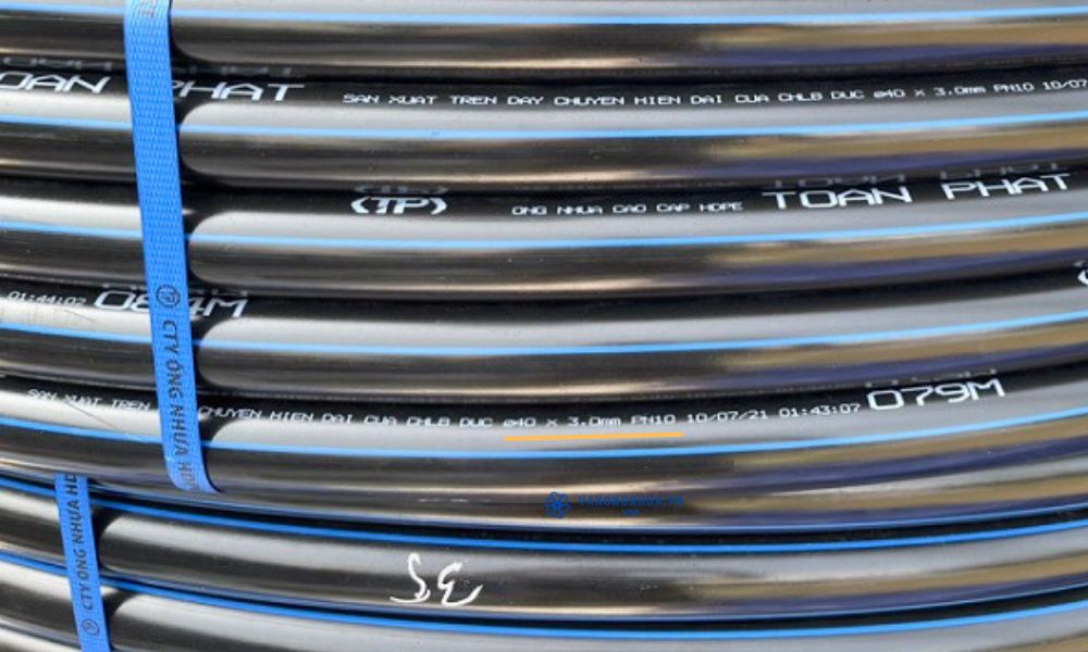 ống HDPE phi 40 có cáp áp lực bao nhiêu
