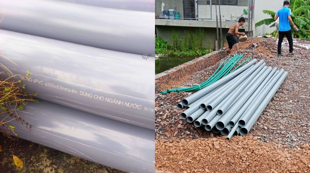 ống nhựa uPVC dùng trong cấp nước sinh hoạt