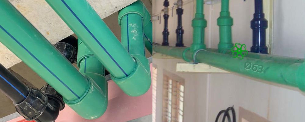 ống ppr 63 dùng ngoài trời được không