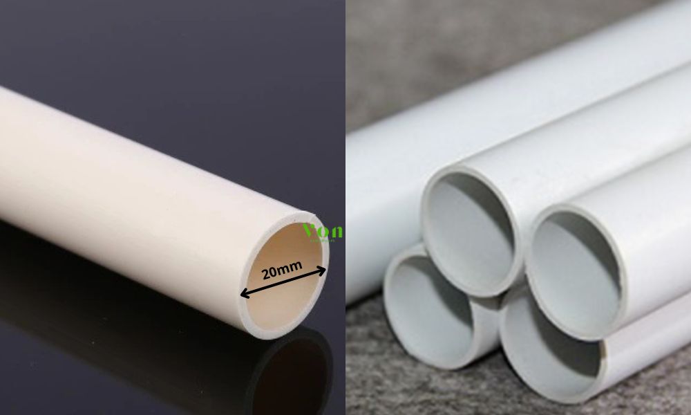 ống pvc d20 dày bao nhiêu