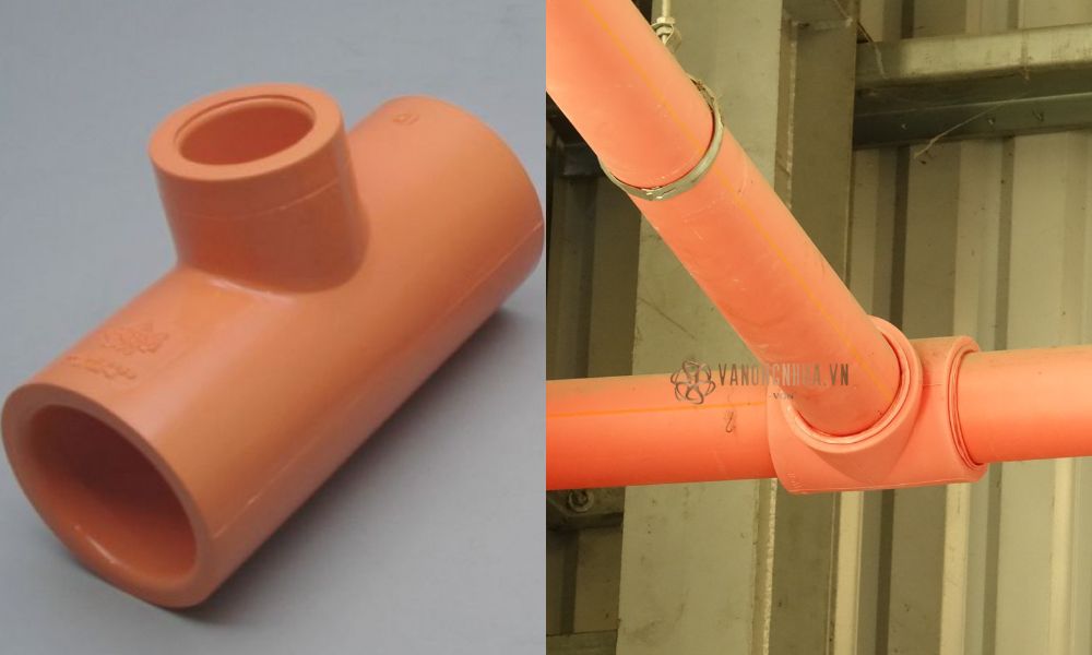 phụ kiện ống nhựa cpvc kiểu tê