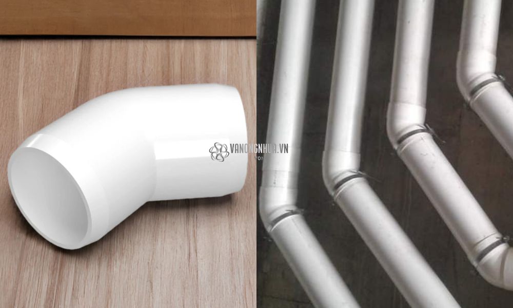 phụ kiện pvc kiểu chếch