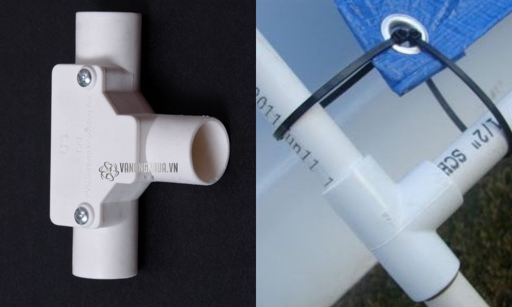 phụ kiện pvc kiểu tê