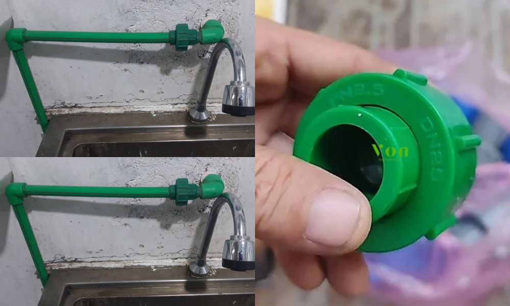rắc co ppr trơn nối ren