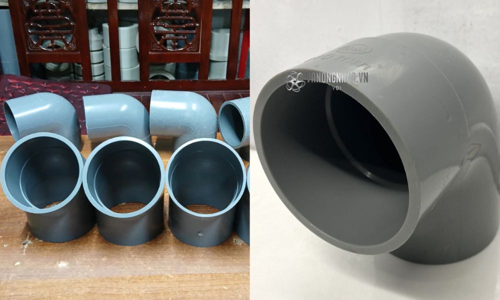 thông số cút chếch upvc d110