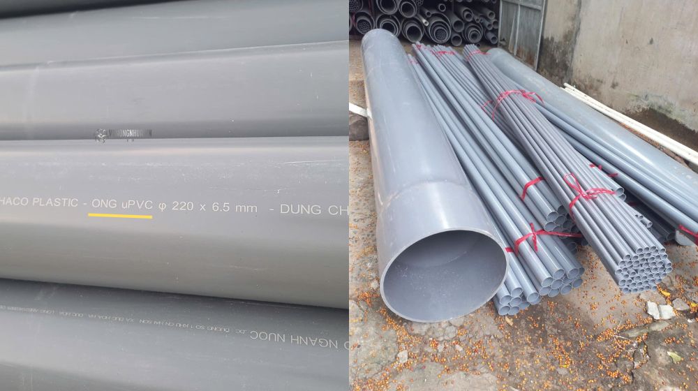 thông số kỹ thuật cơ bản của ống nhựa uPVC