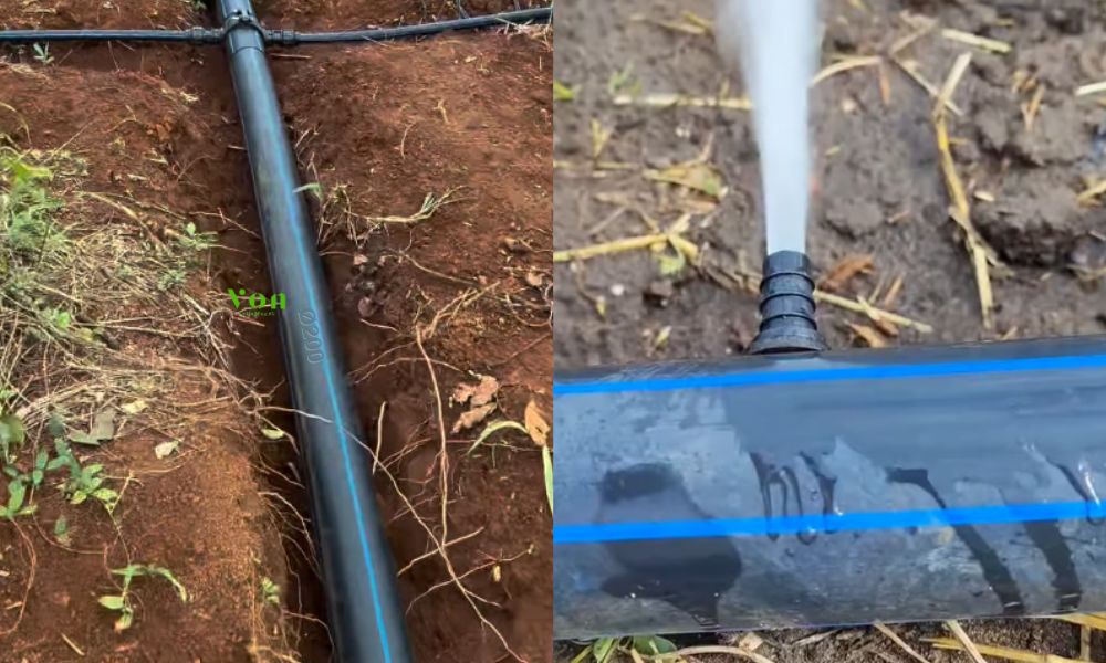 ứng dụng ống hdpe d200