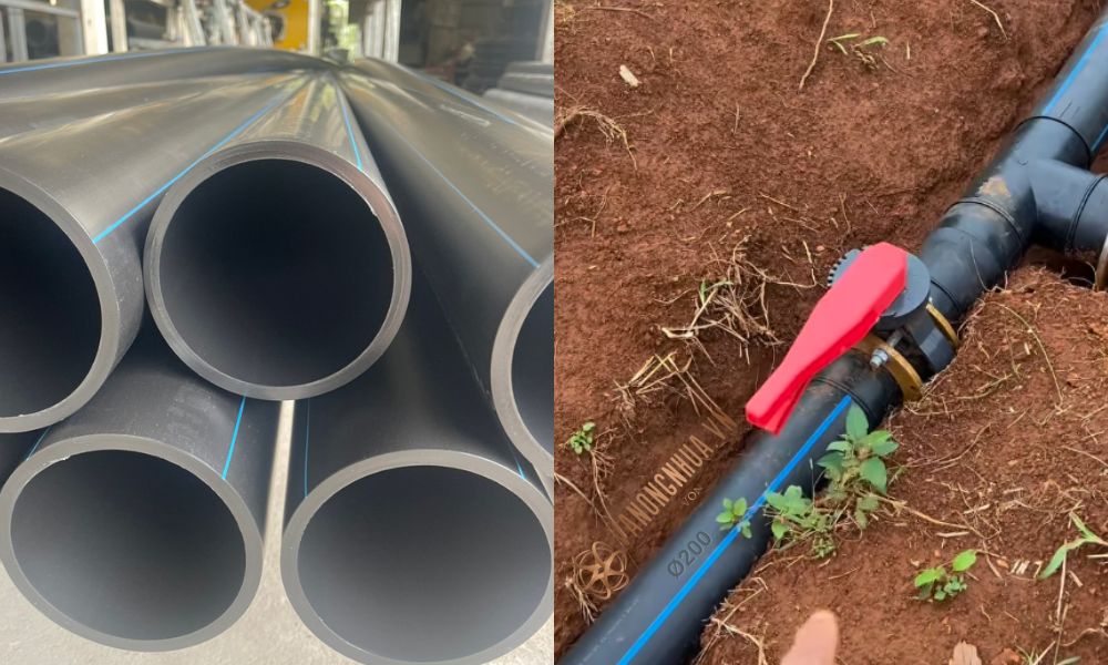 ưu điểm ống hdpe d200 với cỡ lớn