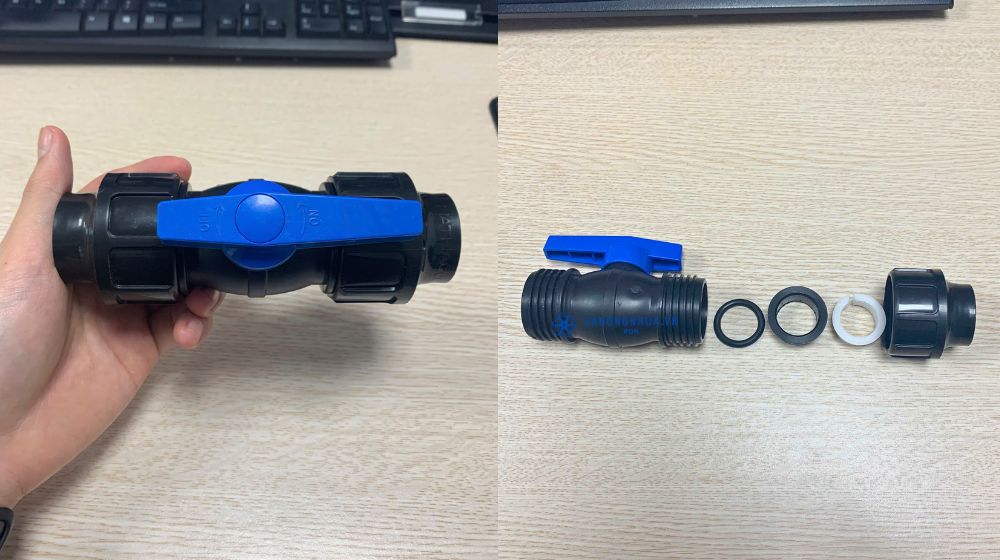 bảo trì và vận hành van HDPE