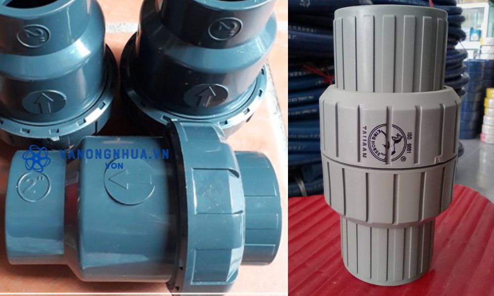 bảo trì van 1 chiều nhựa phi 60