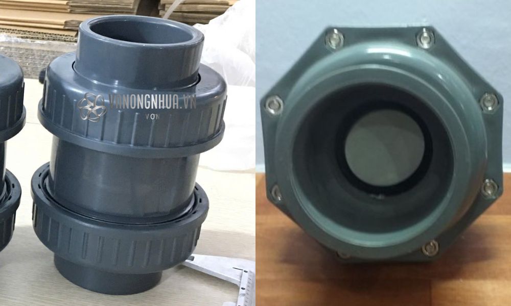 đặc điểm van 1 chiều nhựa phi 90