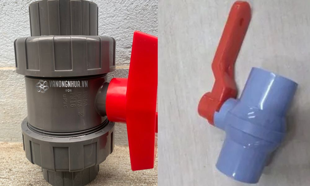 đặc điểm van bi nhựa upvc