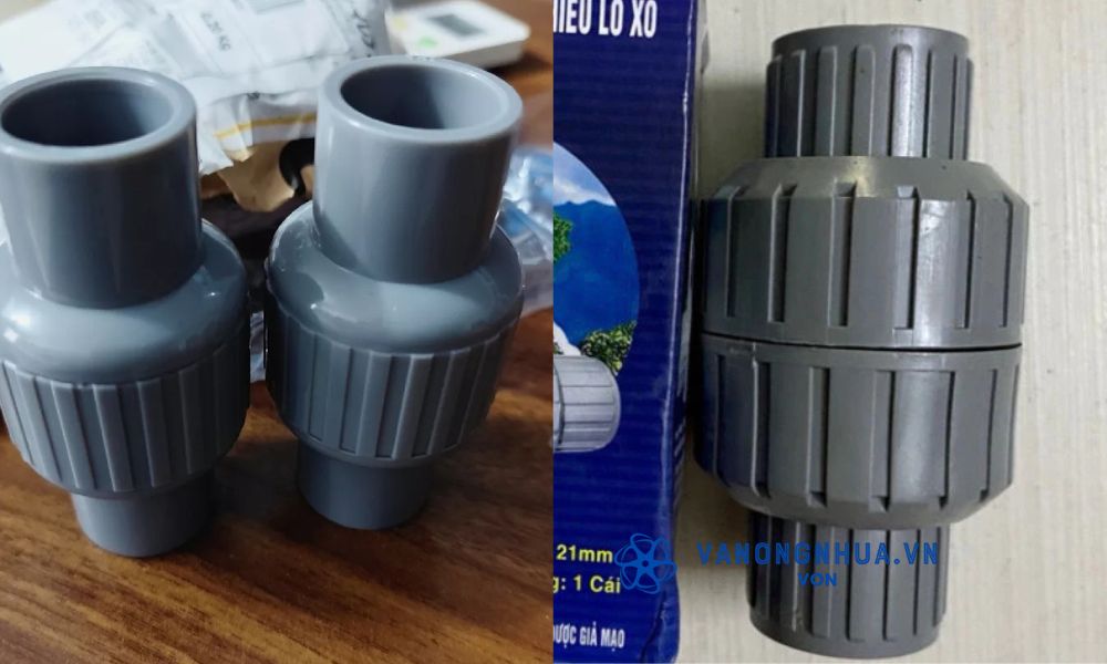 dán keo van 1 chiều nhựa phi 21