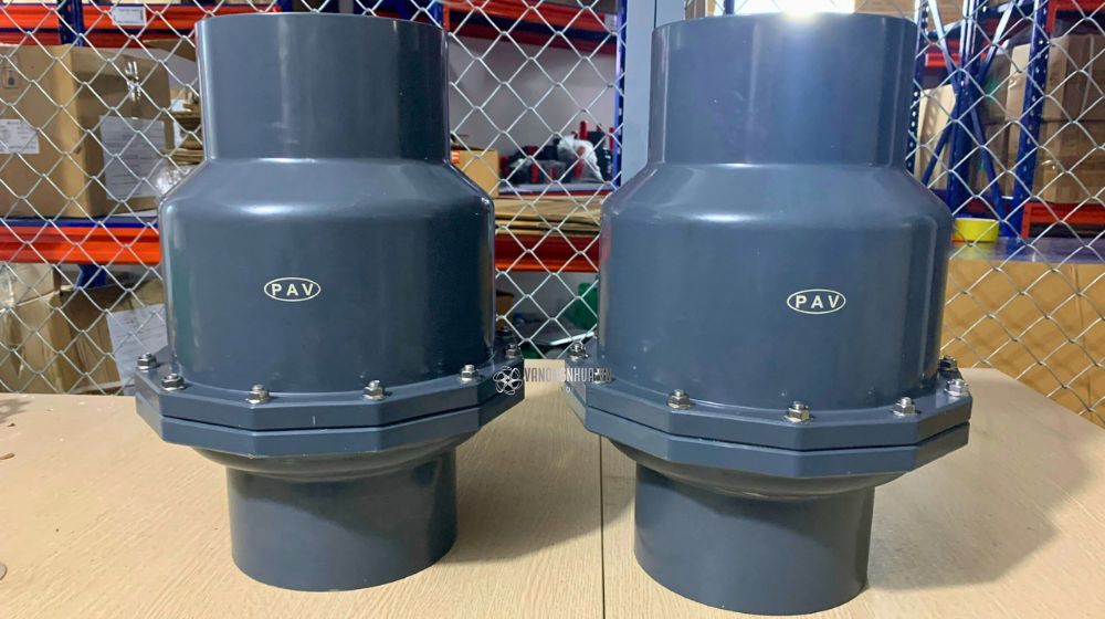 độ an toàn của van 1 chiều pvc