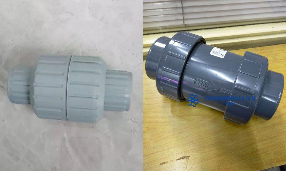 khái niệm van 1 chiều nhựa 27