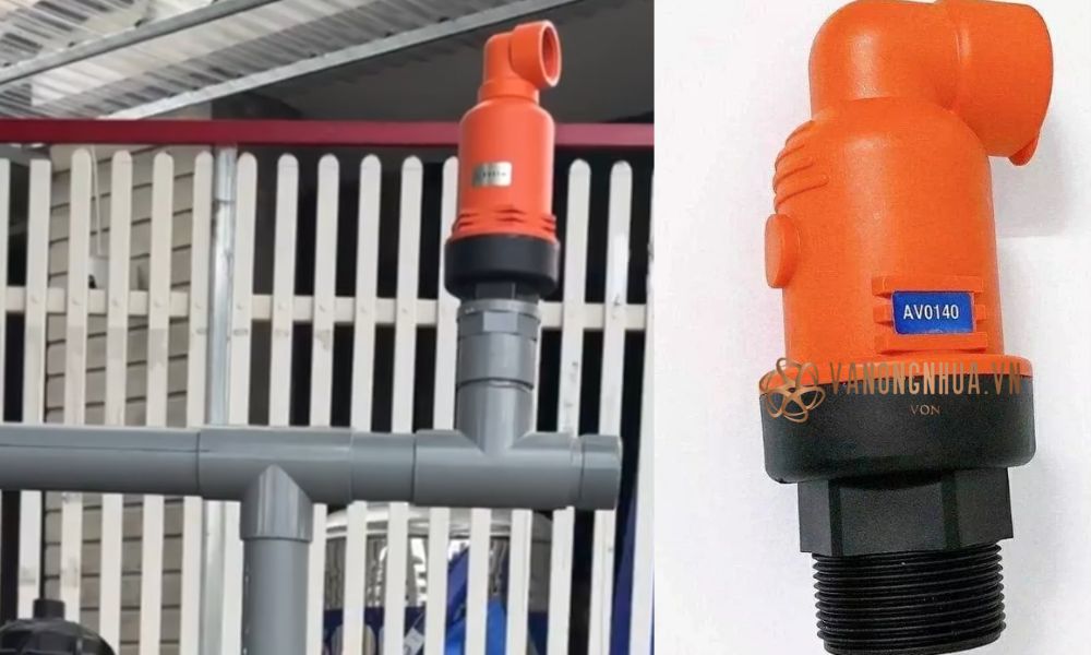 khái niệm van xả khí nhựa