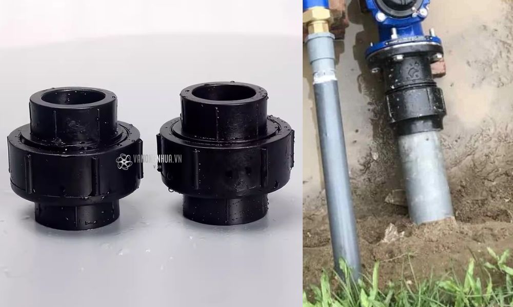kiểu kết nối rắc co hdpe