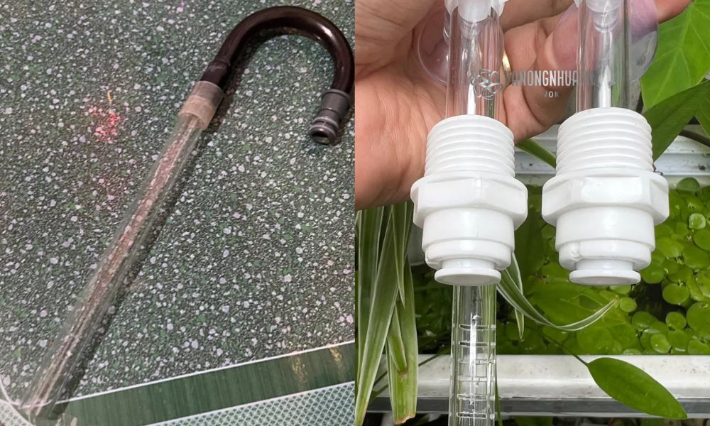 lắp đặt ống nước trong suốt