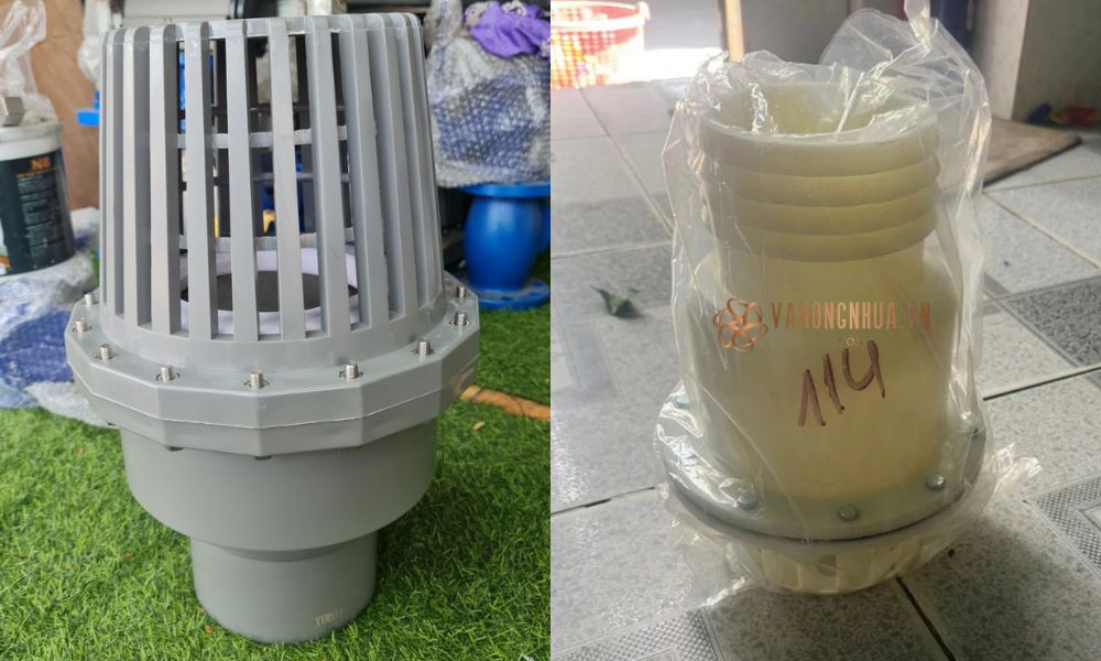 luppe nhựa 114 nước nóng