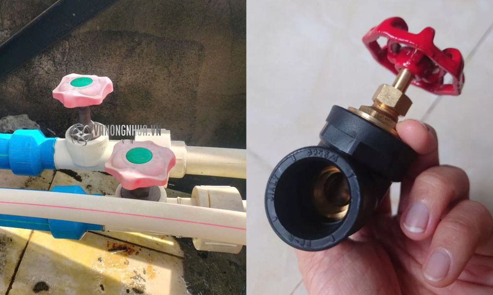 màu sắc van cửa ppr